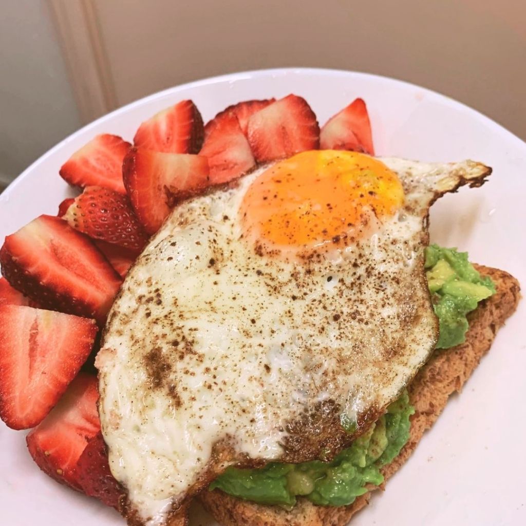 A simple nutritious meal for a cancer patient post chemo